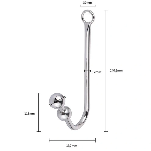 Anal Hooks 5334 with Collar Beaded Anal Cuffs Hook Elegant and 1008